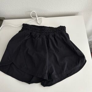 Black lululemon shorts